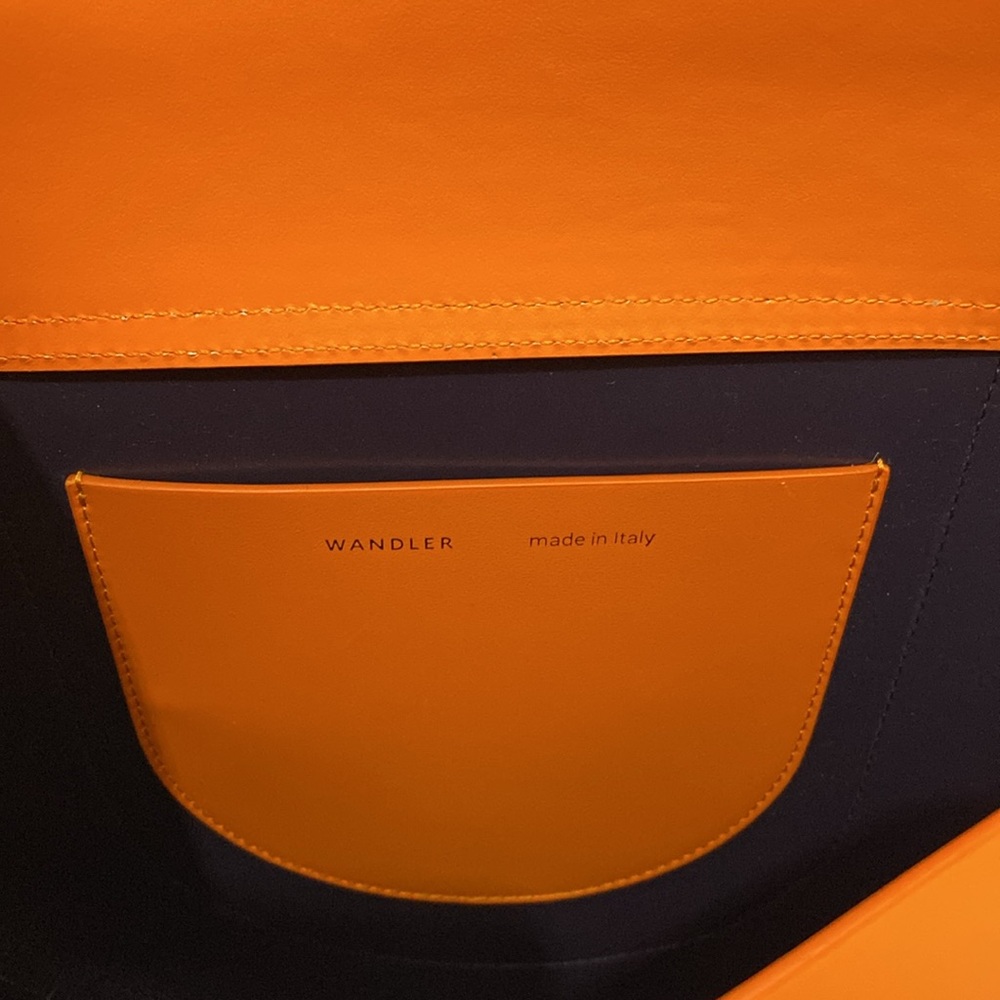 Wandler Vibrant Orange Shoulder Bag - Picture 8 of 9